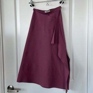 Aritzia Pamella Side Ruffle Skirt